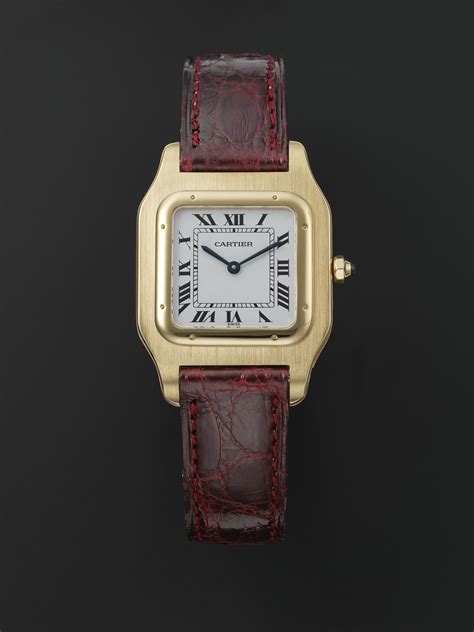 cartier santos dumont yellow gold